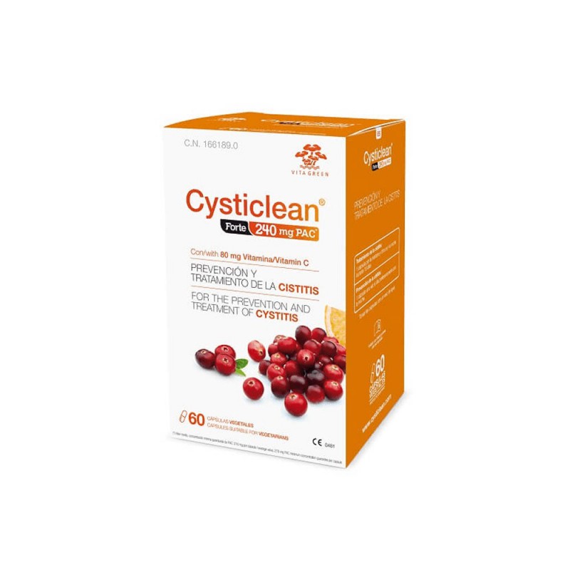 Cysticlean Forte 240mg 60 Cápsulas