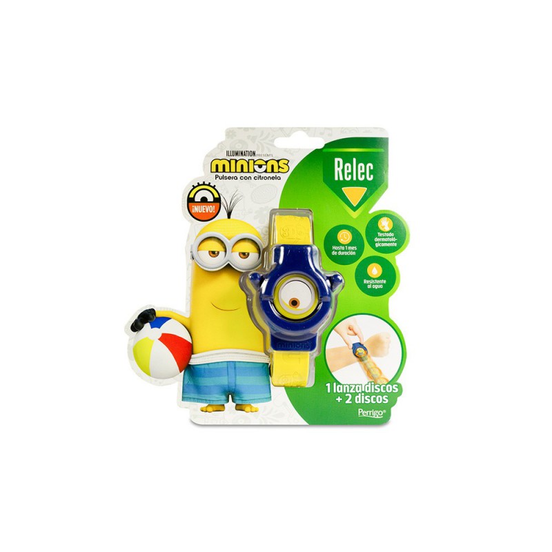 Relec Pulsera Aromática Minion Azul