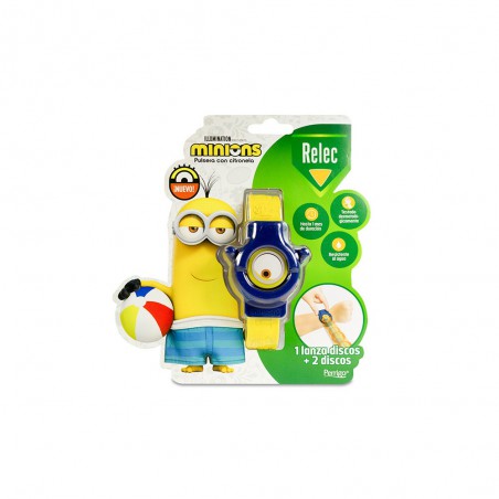 Relec Pulsera Aromática Minion Azul