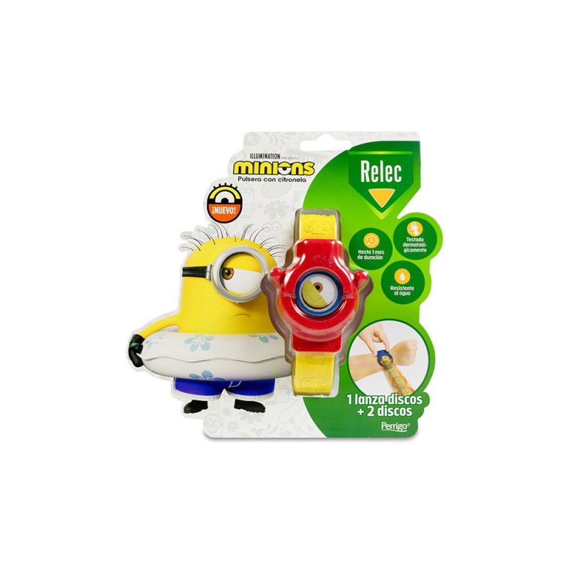Relec Pulsera Aromática Minion Roja