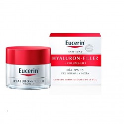 Eucerin Crema de Día Facial Piel Seca Hyaluron-Filler Volume-Lift 50ml