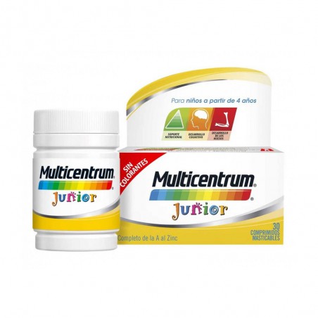 Multicentrum Junior 30 Comprimidos Masticables