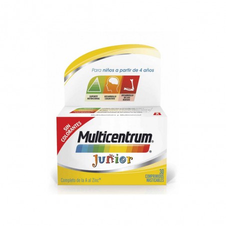 Multicentrum Junior 30 Comprimidos Masticables