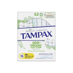 Tampax Cotton Regular 16 Unidades