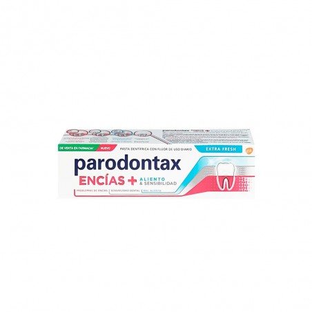 Parodontax Encias + Aliento y Sensibilidad Extra Fresh 75ml