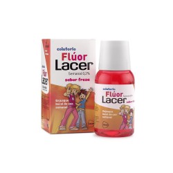 Lacer Colutorio Flúor Fresa 0,2 100ml