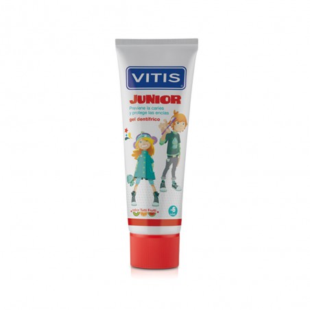 Vitis Junior Gel Dentífrico Tutti Frutti 75ml