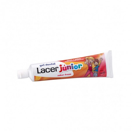 Comprar Lacer Junior Gel Dental Fresa Fluor y Calcio
