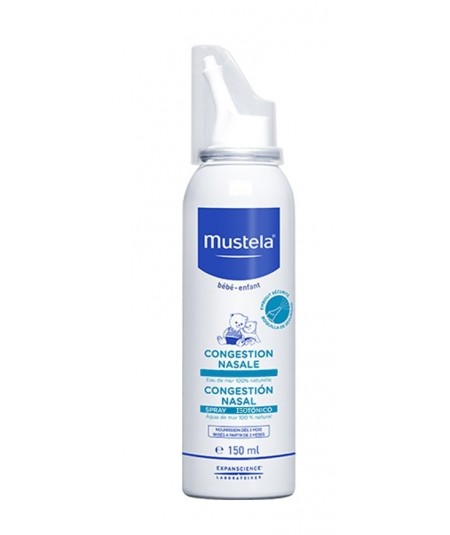 Mustela Higiene Nasal Agua de Mar Solución Isotónica 150 ML