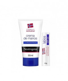 Neutrogena Crema de Manos 50ml + Labial SPF20